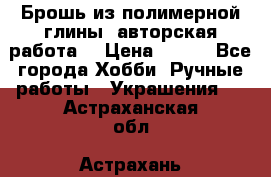 Брошь из полимерной глины, авторская работа. › Цена ­ 900 - Все города Хобби. Ручные работы » Украшения   . Астраханская обл.,Астрахань г.